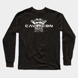 2018 CAV-CON WHITE Long Sleeve T-Shirt